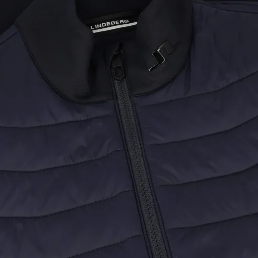 J. Lindeberg Holden Quilt Hybrid Outerwear Vest Golf Apparel