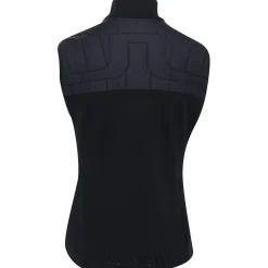 J. Lindeberg Holma Quilt Hybrid Outerwear Vest Golf Apparel