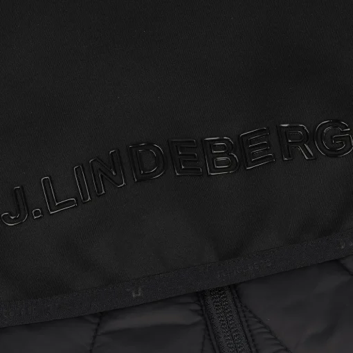 J. Lindeberg Holma Quilt Hybrid Outerwear Vest Golf Apparel