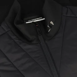 J. Lindeberg Holma Quilt Hybrid Outerwear Vest Golf Apparel