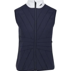 J. Lindeberg Holma Quilt Hybrid Outerwear Vest Golf Apparel
