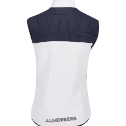 J. Lindeberg Holma Quilt Hybrid Outerwear Vest Golf Apparel