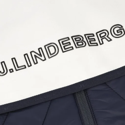 J. Lindeberg Holma Quilt Hybrid Outerwear Vest Golf Apparel