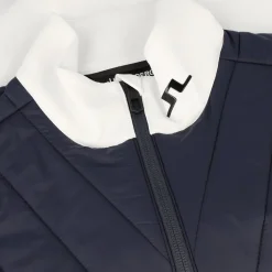 J. Lindeberg Holma Quilt Hybrid Outerwear Vest Golf Apparel