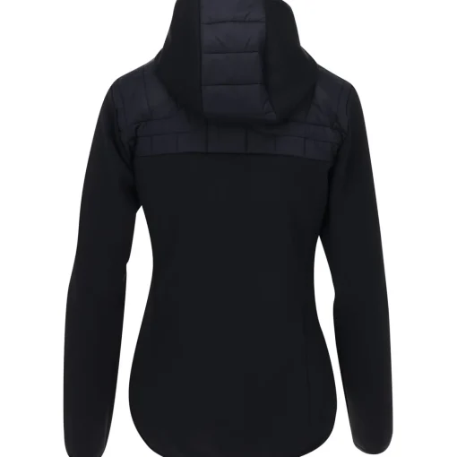 J. Lindeberg Holma Quilt Hybrid Hood Outerwear Jacket Golf Apparel