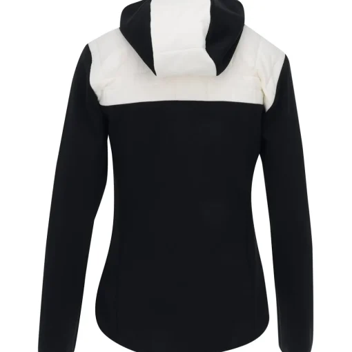 J. Lindeberg Holma Quilt Hybrid Hood Outerwear Jacket Golf Apparel