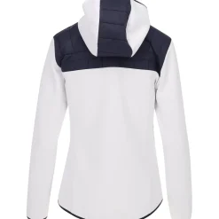 J. Lindeberg Holma Quilt Hybrid Hood Outerwear Jacket Golf Apparel