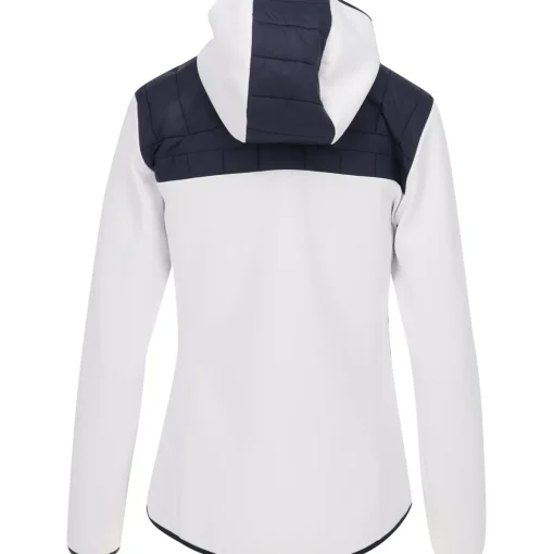 J. Lindeberg Holma Quilt Hybrid Hood Outerwear Jacket Golf Apparel