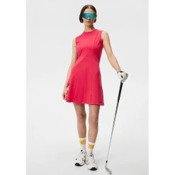 J. Lindeberg Jasmin Dress Polo Short Sleeve Golf Apparel