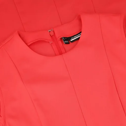 J. Lindeberg Jasmin Dress Polo Short Sleeve Golf Apparel