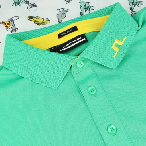 J. Lindeberg Jeff NYC Shirt Polo Short Sleeve Golf Apparel