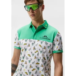 J. Lindeberg Jeff NYC Shirt Polo Short Sleeve Golf Apparel
