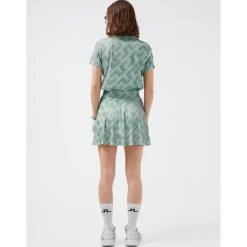 J. Lindeberg Jolie 3D Print Golf Skort Regular Golf Apparel
