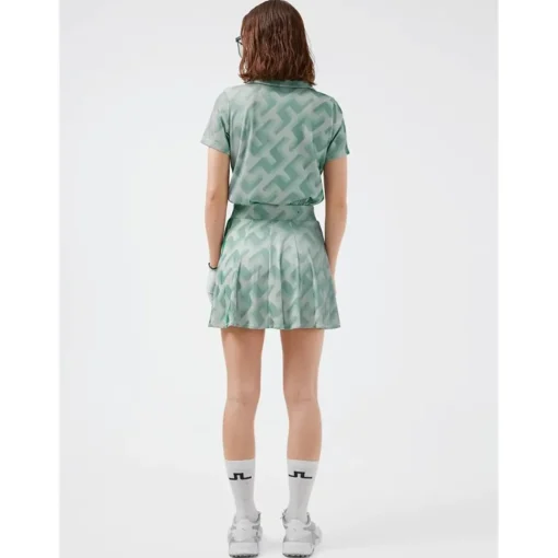 J. Lindeberg Jolie 3D Print Golf Skort Regular Golf Apparel