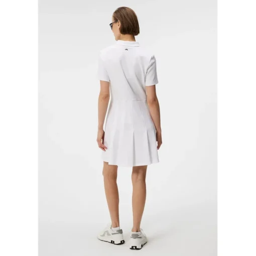 J. Lindeberg Kanai Dress Polo Short Sleeve Golf Apparel