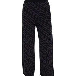 J. Lindeberg Kera Knitted Pants Flat Front Golf Apparel