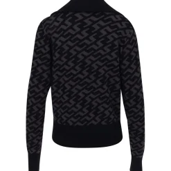 J. Lindeberg Kerla Knitted Zip Sweater Pullover Golf Apparel