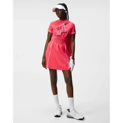 J. Lindeberg Krystal Dress Polo Short Sleeve Golf Apparel