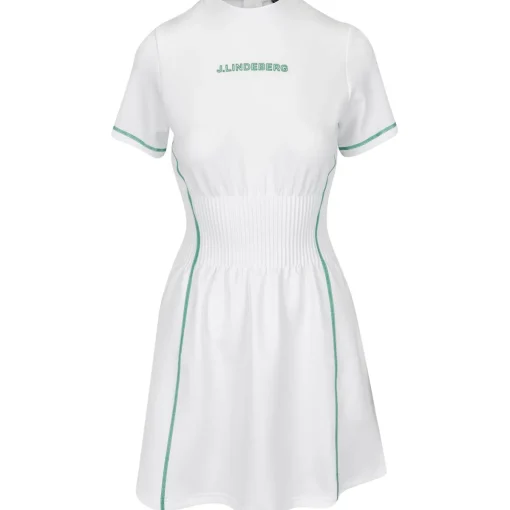 J. Lindeberg Krystal Dress Polo Short Sleeve Golf Apparel