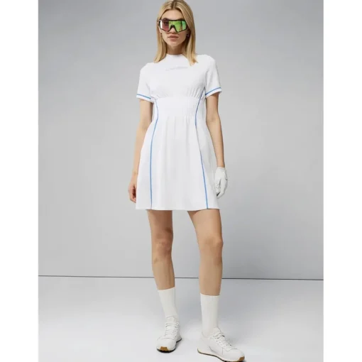 J. Lindeberg Krystal Dress Polo Short Sleeve Golf Apparel