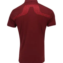 J. Lindeberg KV Regular Fit Print AW '24 Shirt Polo Short Sleeve Golf Apparel