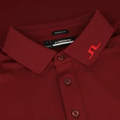 J. Lindeberg KV Regular Fit Print AW '24 Shirt Polo Short Sleeve Golf Apparel