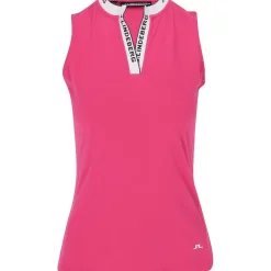 J. Lindeberg Leya Sleeveless Shirt Polo Short Sleeve Golf Apparel
