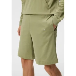 J. Lindeberg Logo Shorts Flat Front Golf Apparel