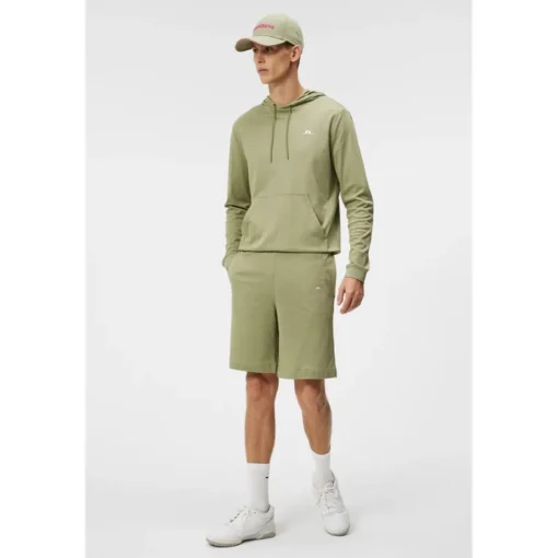 J. Lindeberg Logo Shorts Flat Front Golf Apparel