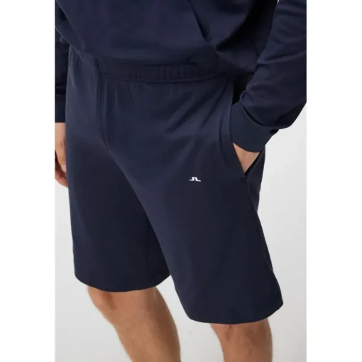 J. Lindeberg Logo Shorts Flat Front Golf Apparel