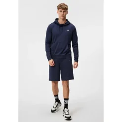 J. Lindeberg Logo Shorts Flat Front Golf Apparel