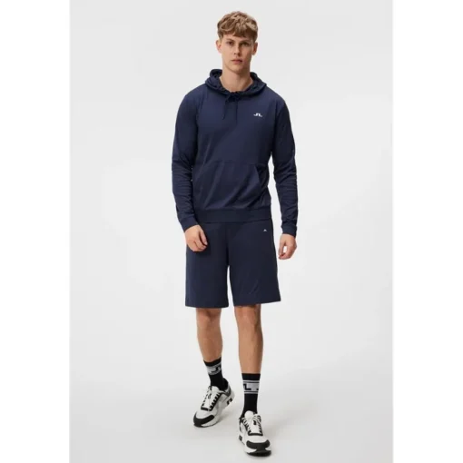 J. Lindeberg Logo Shorts Flat Front Golf Apparel