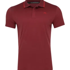 J. Lindeberg Loke Smooth Pique Shirt Polo Short Sleeve Golf Apparel