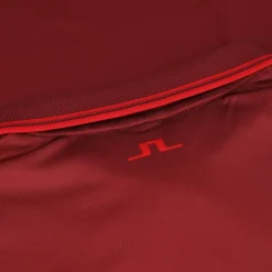 J. Lindeberg Loke Smooth Pique Shirt Polo Short Sleeve Golf Apparel