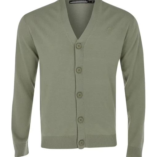 J. Lindeberg Lucas Knitted Cardigan Sweater Jacket Golf Apparel