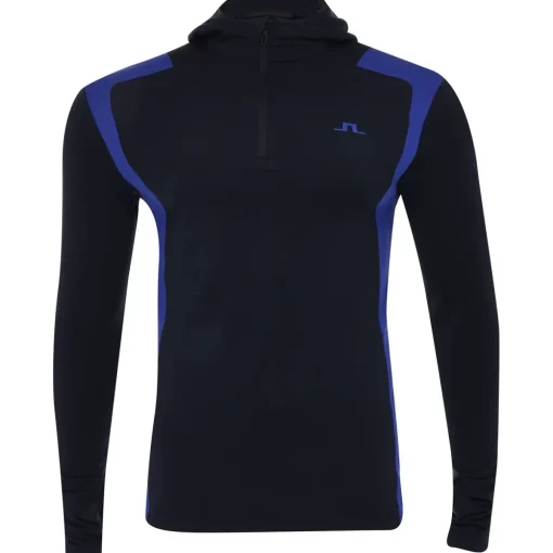 J. Lindeberg Lukas AW'24 Outerwear 1/4 Zip Golf Apparel