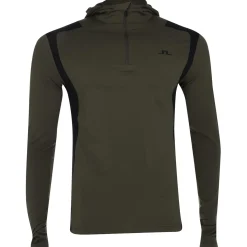 J. Lindeberg Lukas AW'24 Outerwear 1/4 Zip Golf Apparel