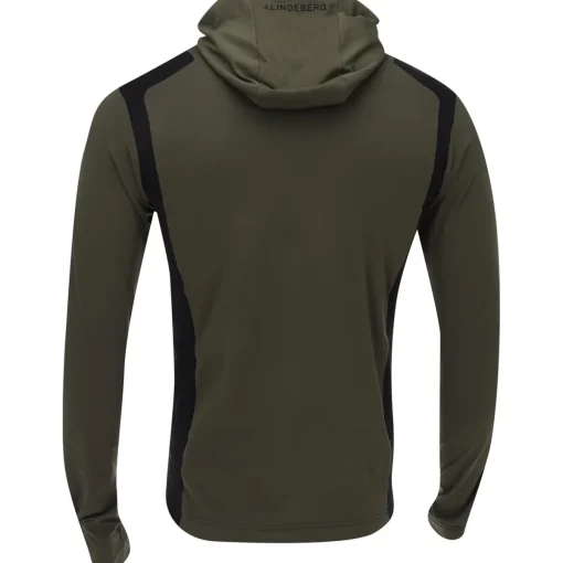 J. Lindeberg Lukas AW'24 Outerwear 1/4 Zip Golf Apparel
