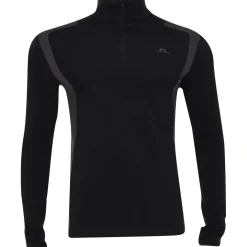 J. Lindeberg Lukas Mid Layer AW '24 Outerwear 1/4 Zip Golf Apparel