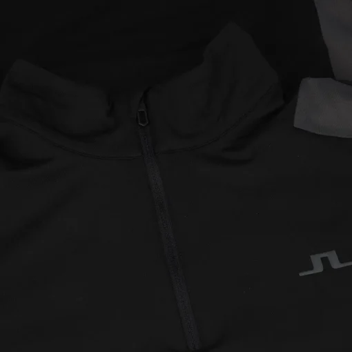 J. Lindeberg Lukas Mid Layer AW '24 Outerwear 1/4 Zip Golf Apparel