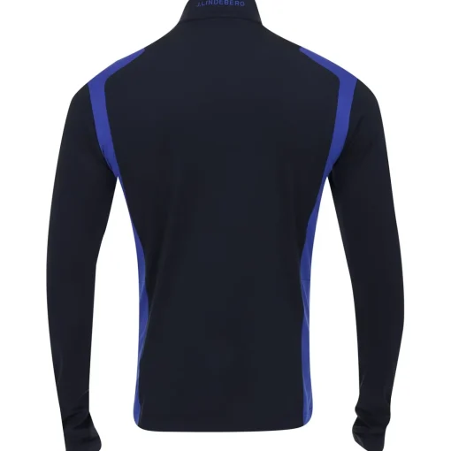 J. Lindeberg Lukas Mid Layer AW '24 Outerwear 1/4 Zip Golf Apparel