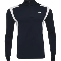 J. Lindeberg Lukas Mid Layer AW '24 Outerwear 1/4 Zip Golf Apparel