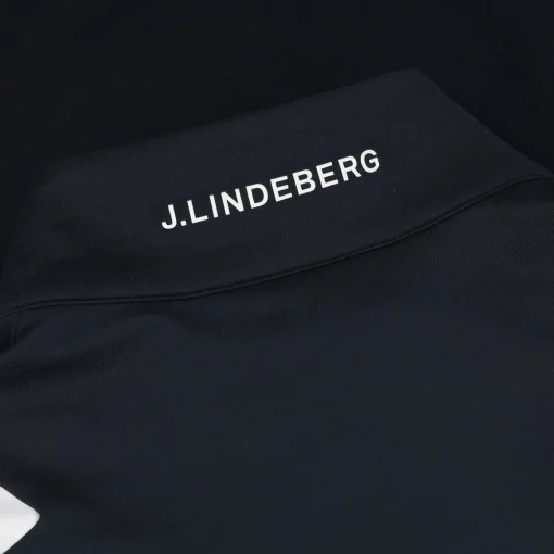 J. Lindeberg Lukas Mid Layer AW '24 Outerwear 1/4 Zip Golf Apparel