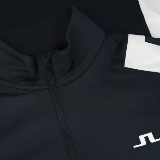 J. Lindeberg Lukas Mid Layer AW '24 Outerwear 1/4 Zip Golf Apparel