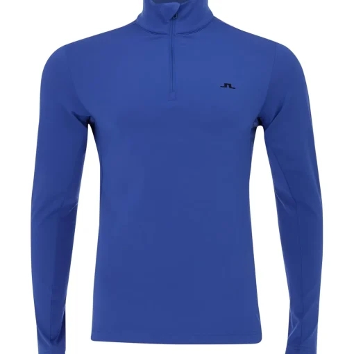 J. Lindeberg Luke Quarter Zip Mid Layer Outerwear Pullover Golf Apparel