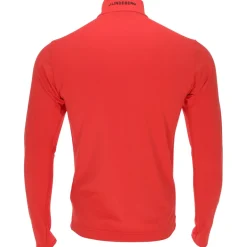 J. Lindeberg Luke Quarter Zip Mid Layer Outerwear Pullover Golf Apparel