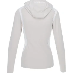 J. Lindeberg Mae Quarter Zip Hood Outerwear Pullover Golf Apparel
