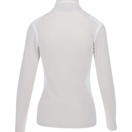 J. Lindeberg Mae Zip Midlayer Outerwear Jacket Golf Apparel