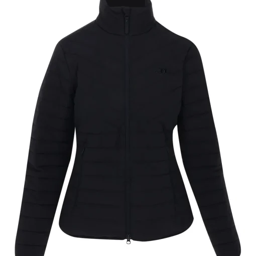 J. Lindeberg Marble Quilted Outerwear Jacket Golf Apparel