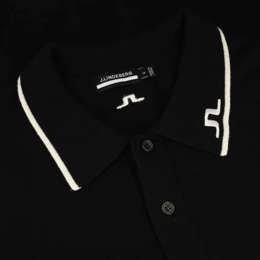 J. Lindeberg Mimmi Knitted Polo Sweater Pullover Golf Apparel